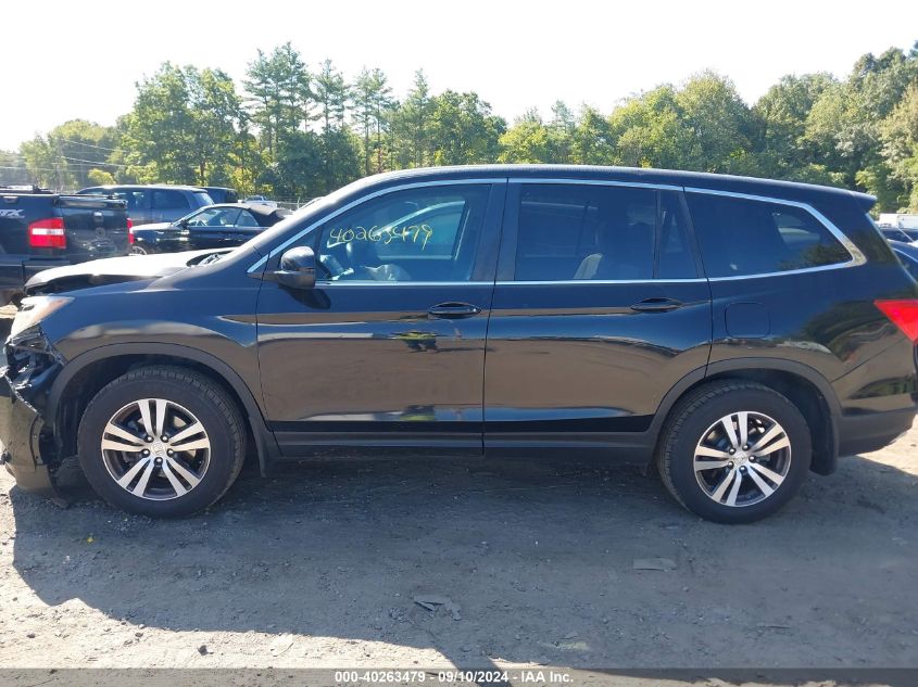 2016 Honda Pilot Exln VIN: 5FNYF6H73GB116701 Lot: 40263479