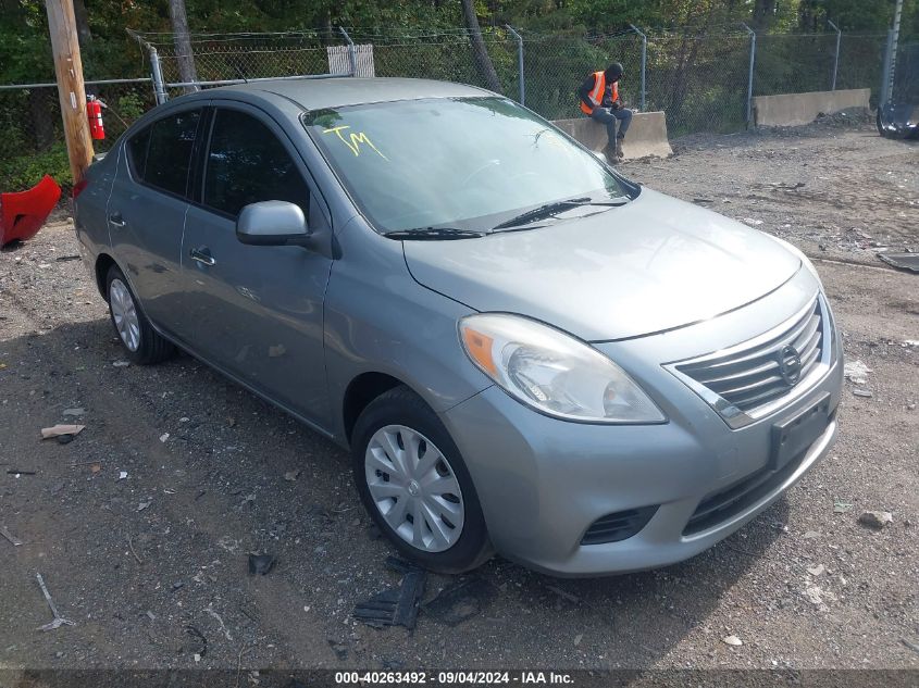 2014 Nissan Versa S/S Plus/Sv/Sl VIN: 3N1CN7AP4EL876165 Lot: 40263492