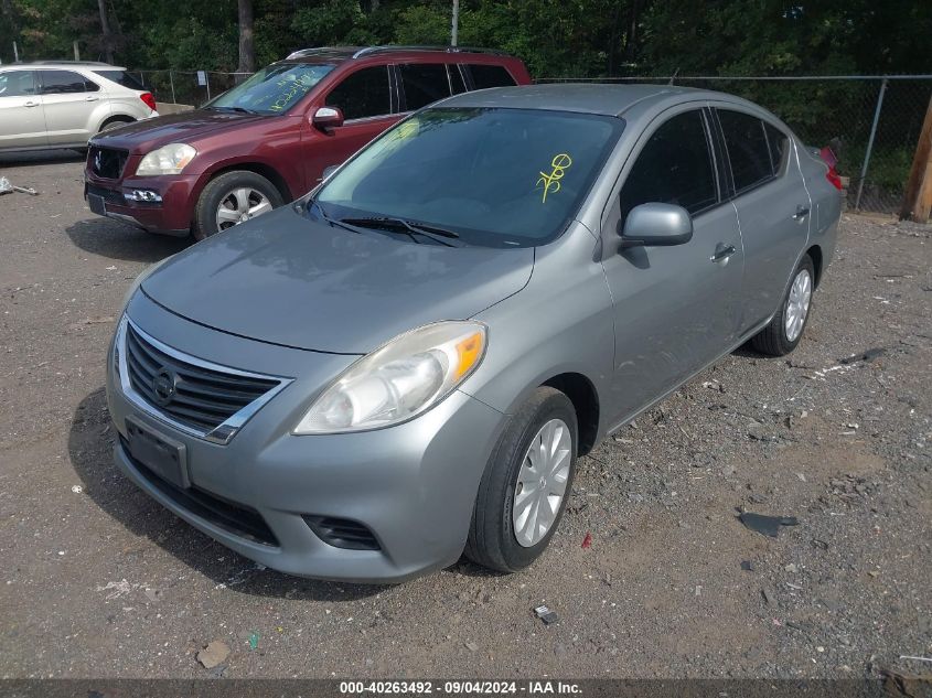 2014 Nissan Versa S/S Plus/Sv/Sl VIN: 3N1CN7AP4EL876165 Lot: 40263492