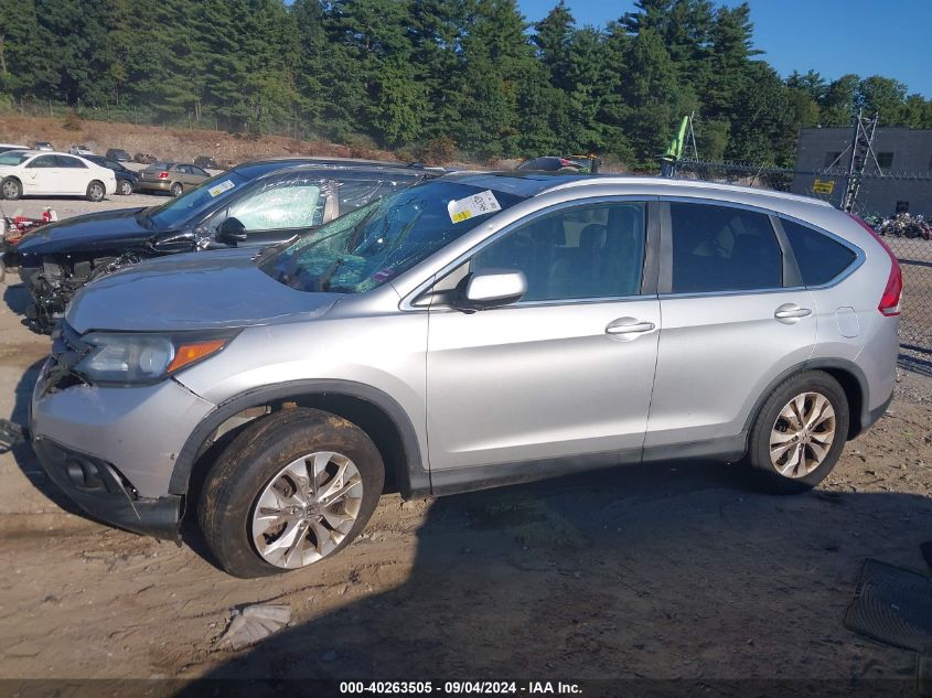 2013 Honda Cr-V Exl VIN: 2HKRM4H71DH670492 Lot: 40263505