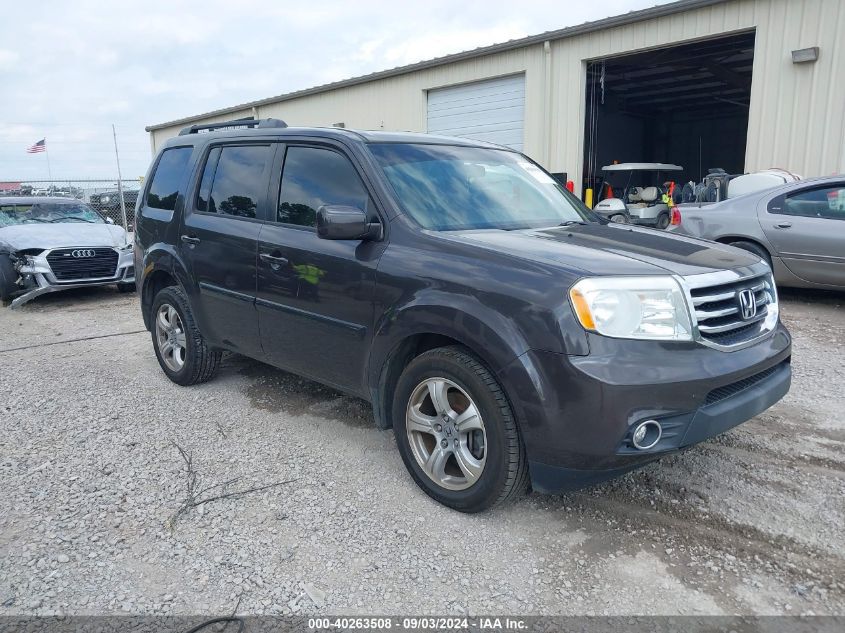 2012 Honda Pilot Ex-L VIN: 5FNYF3H52CB012028 Lot: 40263508