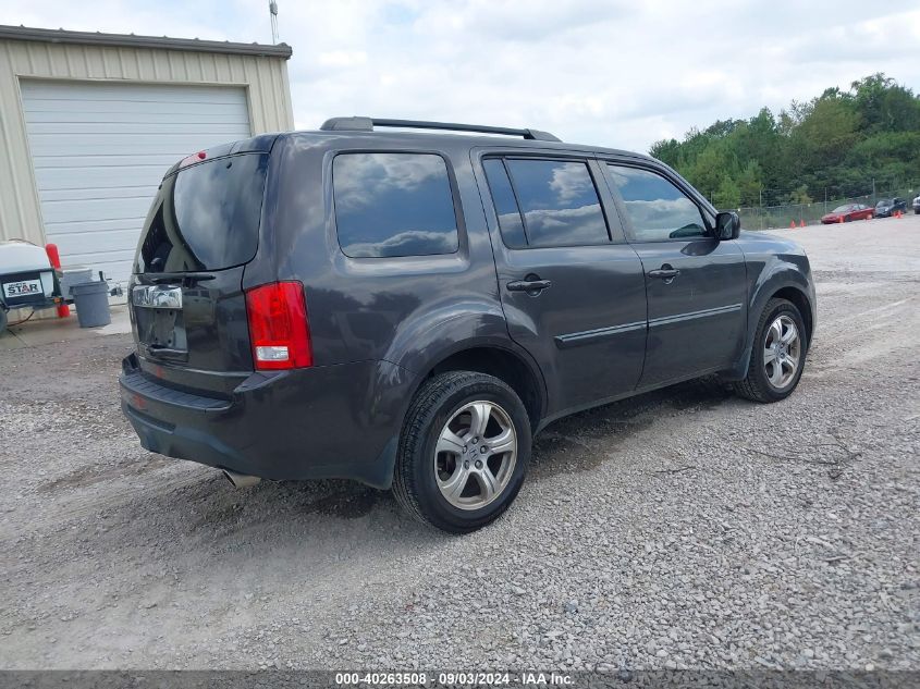 2012 Honda Pilot Ex-L VIN: 5FNYF3H52CB012028 Lot: 40263508