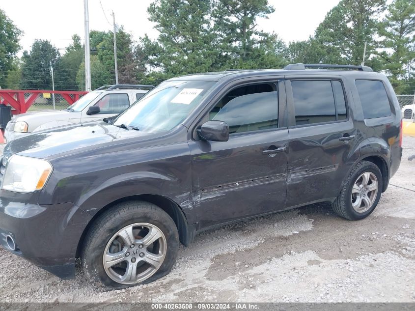 2012 Honda Pilot Ex-L VIN: 5FNYF3H52CB012028 Lot: 40263508