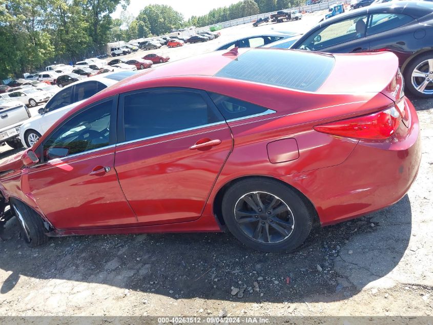 2013 Hyundai Sonata Gls VIN: 5NPEB4AC6DH535214 Lot: 40263512