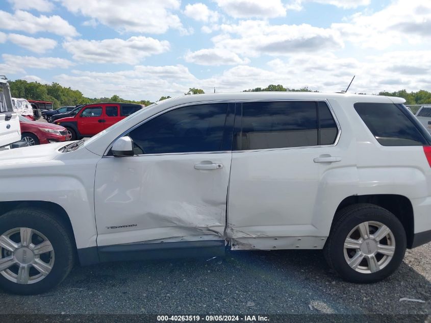 2016 GMC Terrain Sle VIN: 2GKALMEK1G6168166 Lot: 40263519