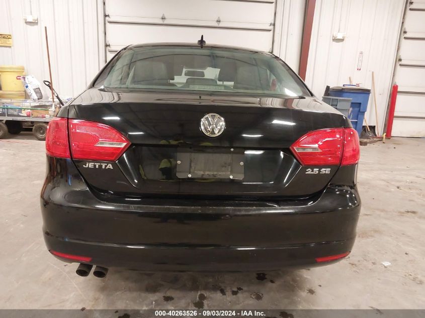 2011 Volkswagen Jetta 2.5L Se VIN: 3VWDZ7AJ9BM099924 Lot: 40263526