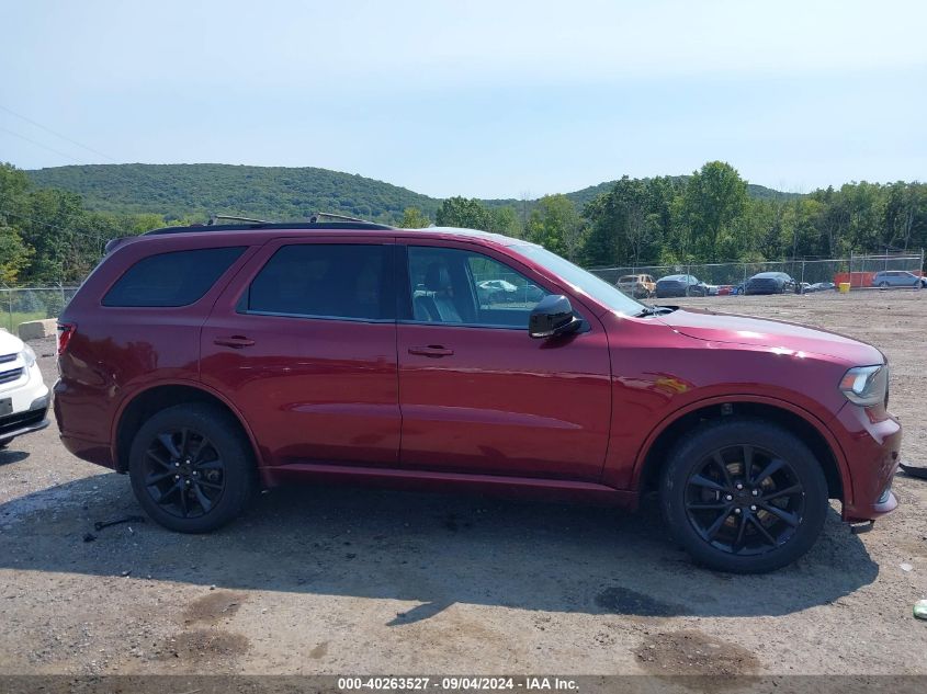 2018 Dodge Durango Gt Awd VIN: 1C4RDJDG0JC456380 Lot: 40263527