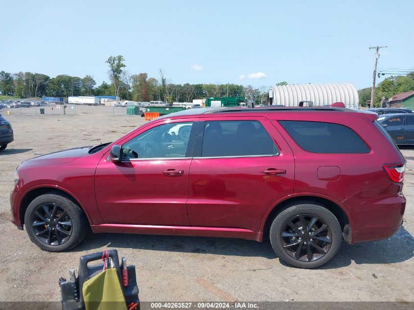 2018 Dodge Durango Gt Awd VIN: 1C4RDJDG0JC456380 Lot: 40263527