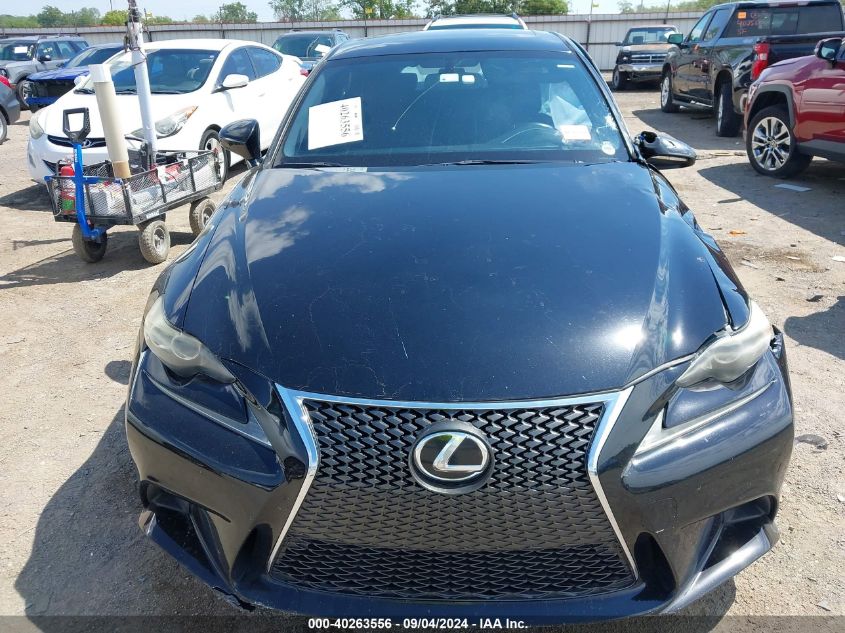 2014 Lexus Is 350 VIN: JTHBE1D28E5000249 Lot: 40263556