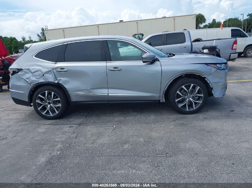 2023 Acura Mdx Technology Package VIN: 5J8YD9H49PL007848 Lot: 40263569