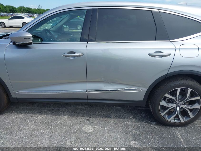 2023 Acura Mdx Technology Package VIN: 5J8YD9H49PL007848 Lot: 40263569