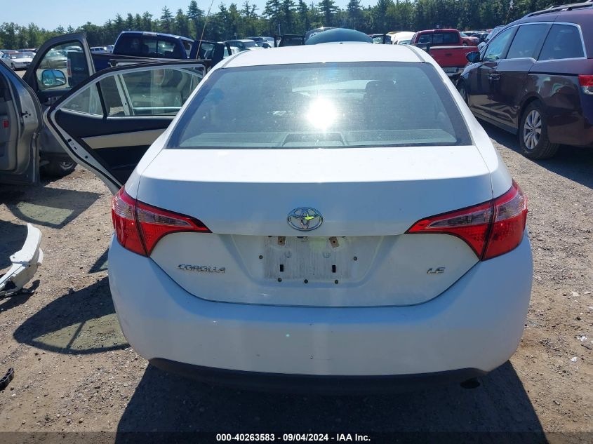 2017 Toyota Corolla Le VIN: 2T1BURHE5HC933265 Lot: 40263583