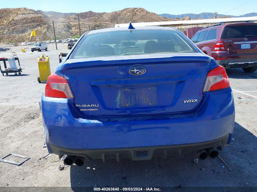 2019 Subaru Wrx VIN: JF1VA1A64K9828018 Lot: 40263640