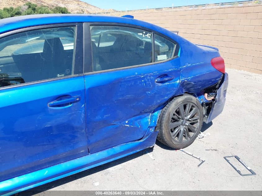 2019 Subaru Wrx VIN: JF1VA1A64K9828018 Lot: 40263640