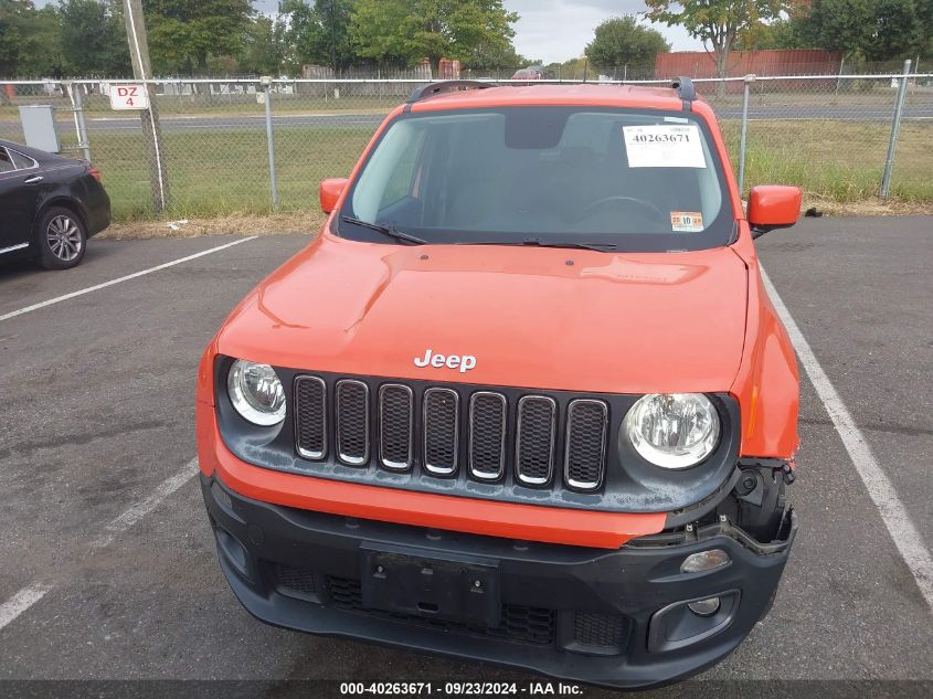 2017 Jeep Renegade Latitude 4X4 VIN: ZACCJBBB1HPG09544 Lot: 40263671