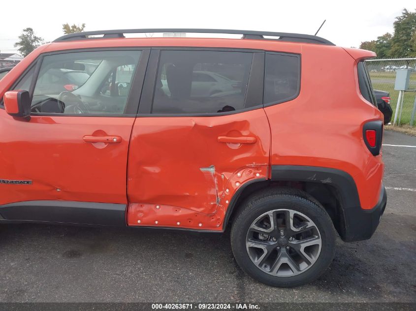 2017 Jeep Renegade Latitude 4X4 VIN: ZACCJBBB1HPG09544 Lot: 40263671