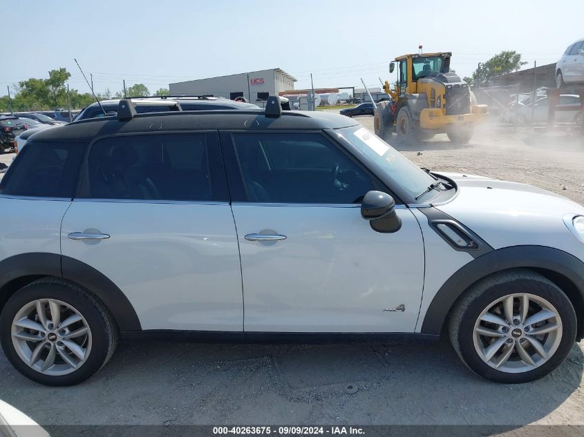 2014 Mini Countryman Cooper S VIN: WMWZC5C59EW40182 Lot: 40263675