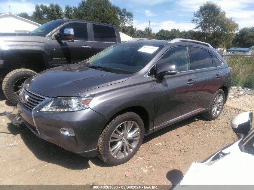 VIN 2T2ZK1BA3EC148648 2014 Lexus RX, 350 no.2