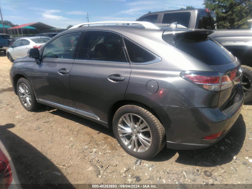 VIN 2T2ZK1BA3EC148648 2014 Lexus RX, 350 no.3