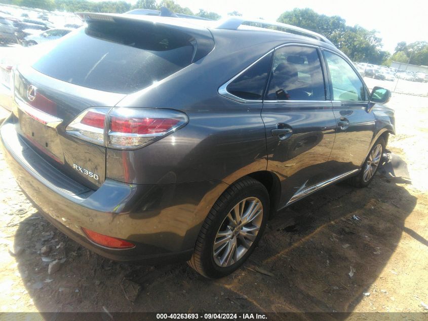 VIN 2T2ZK1BA3EC148648 2014 Lexus RX, 350 no.4