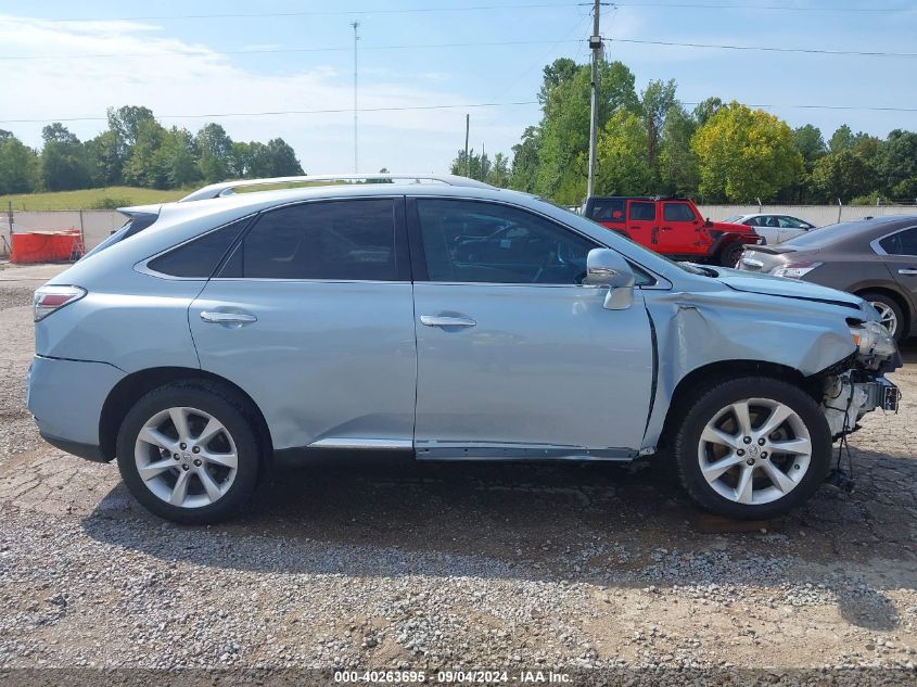 2010 Lexus Rx 350 VIN: 2T2ZK1BA8AC017080 Lot: 40263695