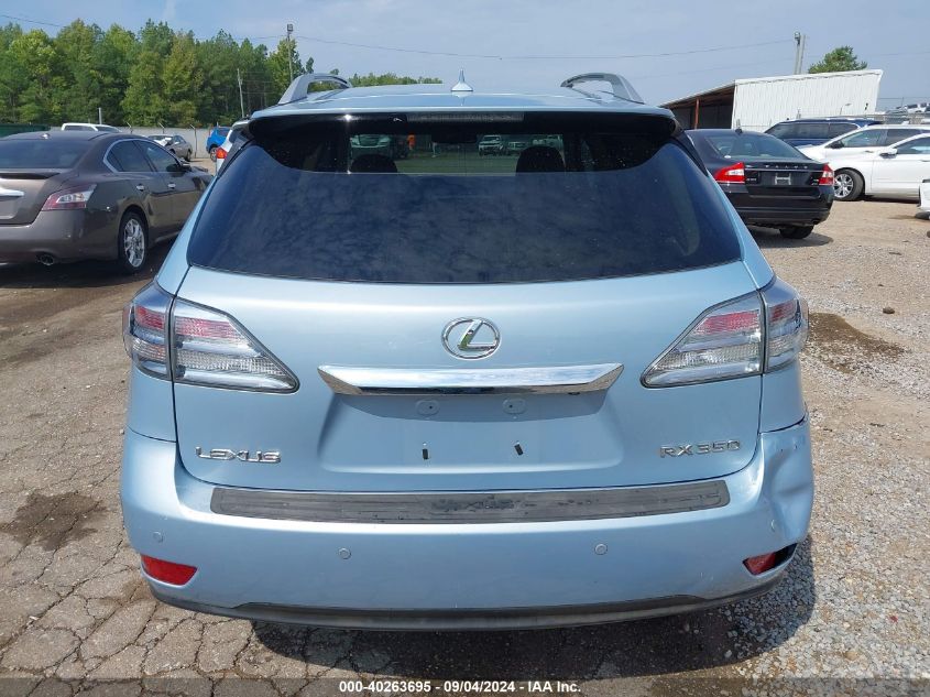 2010 Lexus Rx 350 VIN: 2T2ZK1BA8AC017080 Lot: 40263695