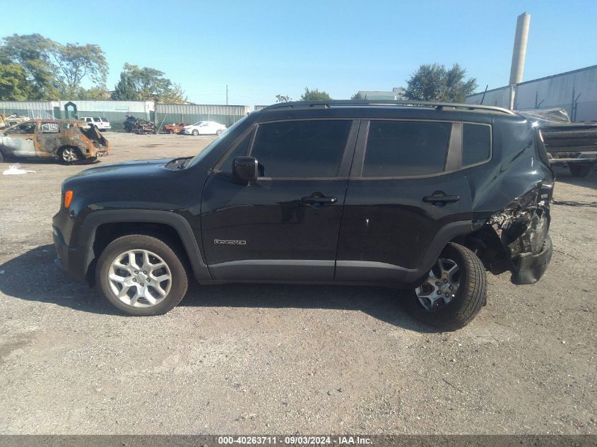 2018 Jeep Renegade Latitude 4X4 VIN: ZACCJBBB0JPH11147 Lot: 40263711