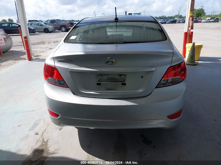 2013 Hyundai Accent Gls/Se VIN: KMHCU4AE9DU420689 Lot: 40351556