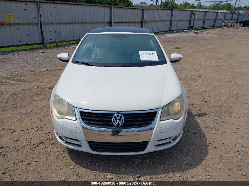 2009 Volkswagen Eos Lux VIN: WVWFA71FX9V016774 Lot: 40263738