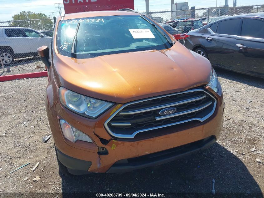 2018 Ford Ecosport Se VIN: MAJ6P1UL1JC215845 Lot: 40263739