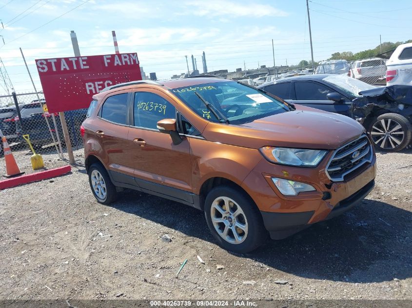 2018 Ford Ecosport Se VIN: MAJ6P1UL1JC215845 Lot: 40263739