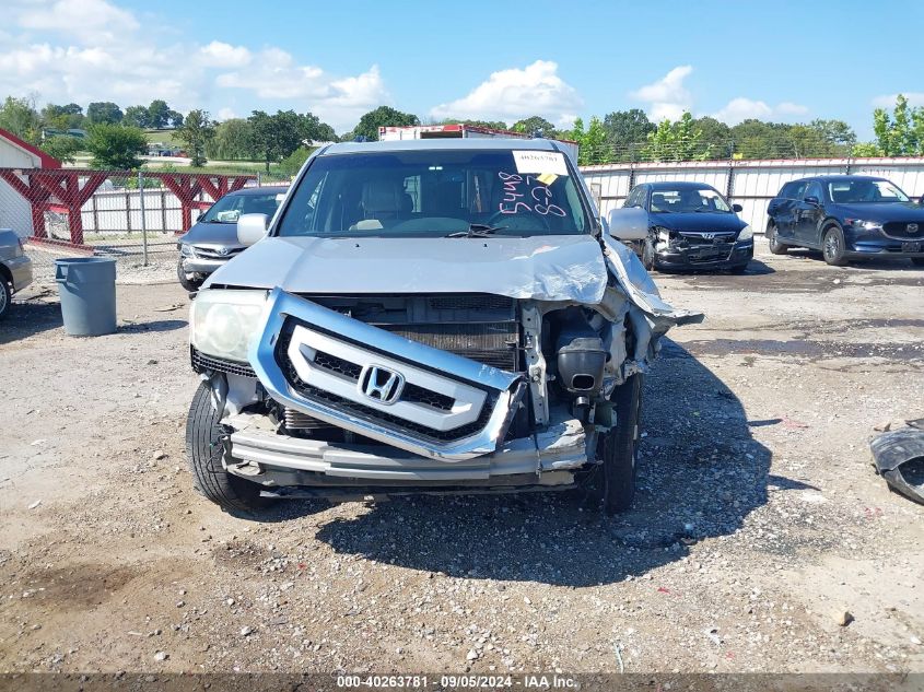 2011 Honda Pilot Touring VIN: 5FNYF3H96BB055448 Lot: 40263781