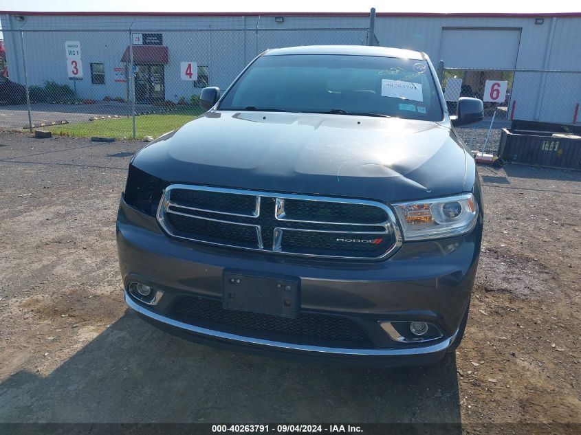 2018 Dodge Durango Sxt VIN: 1C4RDJAG2JC176268 Lot: 40263791