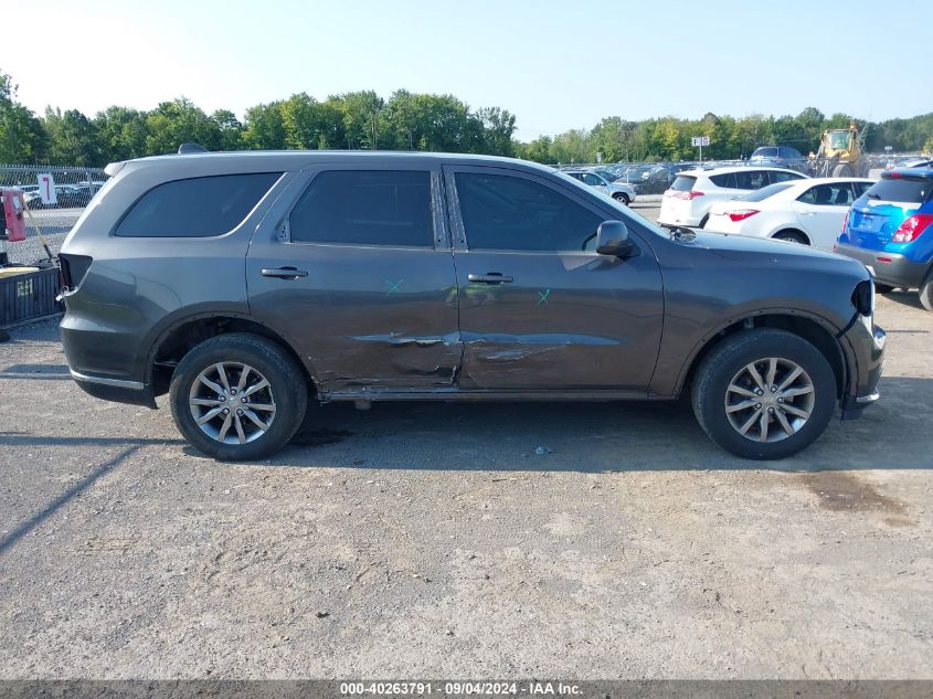 2018 Dodge Durango Sxt VIN: 1C4RDJAG2JC176268 Lot: 40263791