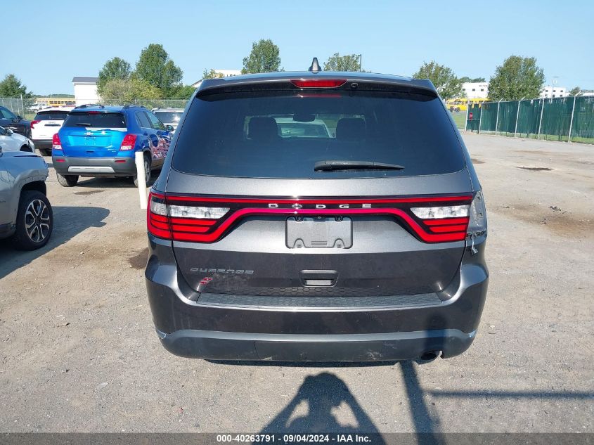 2018 Dodge Durango Sxt VIN: 1C4RDJAG2JC176268 Lot: 40263791