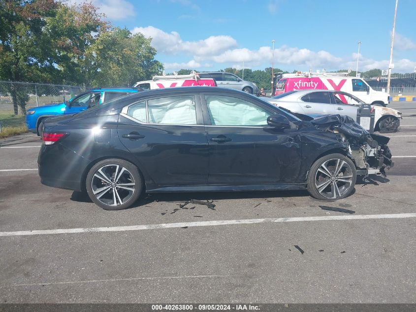 2022 Nissan Sentra Sr Xtronic Cvt VIN: 3N1AB8DV0NY231323 Lot: 40263800