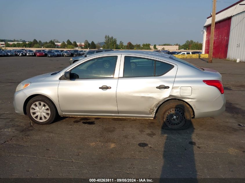 2012 Nissan Versa S/Sv/Sl VIN: 3N1CN7APXCL822625 Lot: 40263811