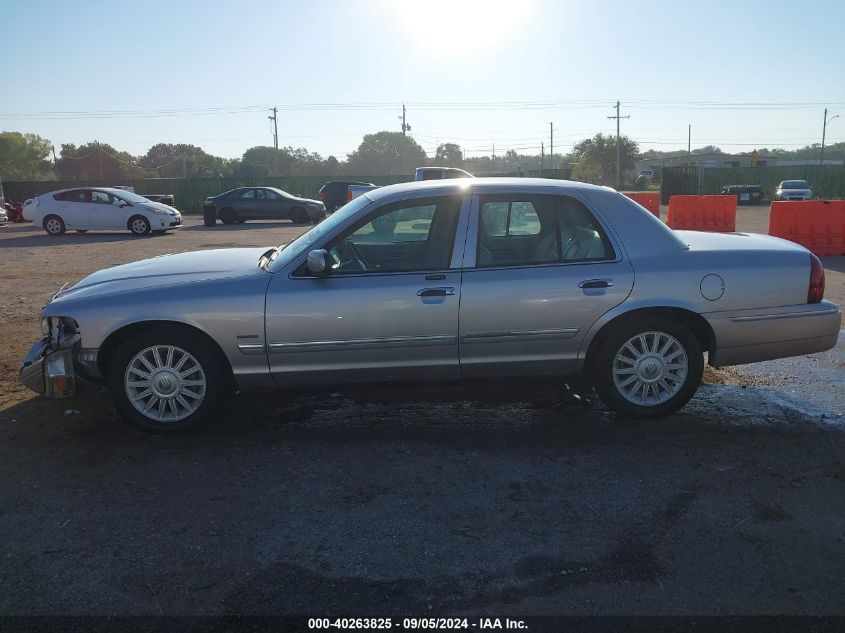 2010 Mercury Grand Marquis Ls (Fleet Only) VIN: 2MEBM7FV8AX636188 Lot: 40263825