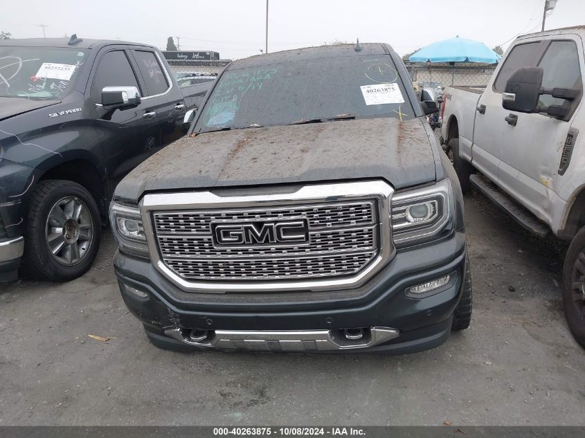 2017 GMC Sierra 1500 K1500 Denali VIN: 3GTU2PEJ6HG249187 Lot: 40263875