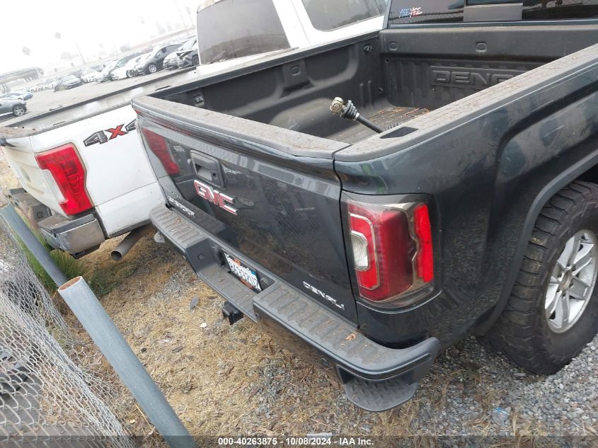 2017 GMC Sierra 1500 K1500 Denali VIN: 3GTU2PEJ6HG249187 Lot: 40263875