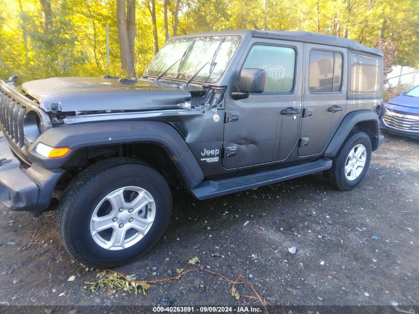 2020 Jeep Wrangler Unlimited Sport S 4X4 VIN: 1C4HJXDN6LW122992 Lot: 40263891