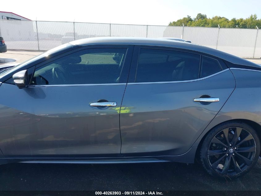 2018 Nissan Maxima 3.5 Sr VIN: 1N4AA6AP2JC387320 Lot: 40263903