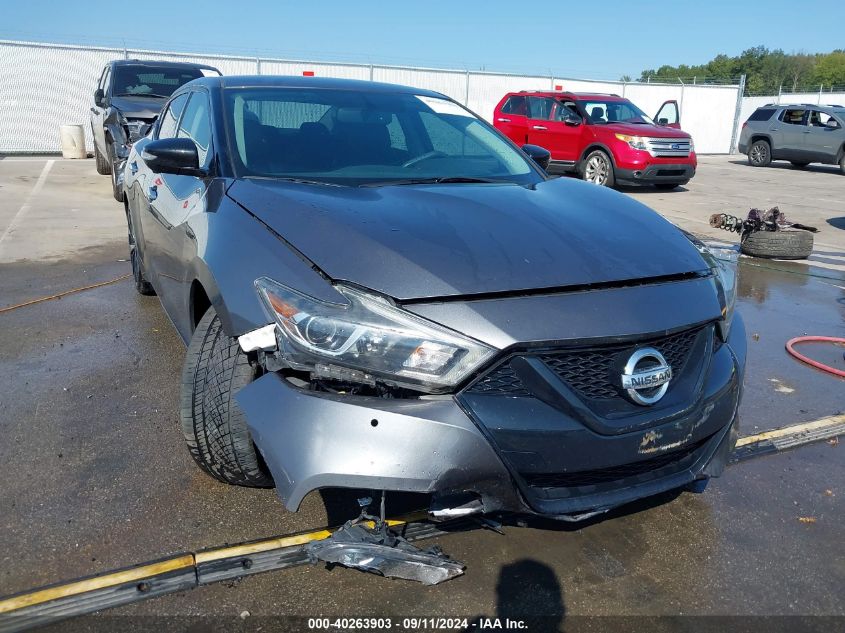 2018 Nissan Maxima 3.5 Sr VIN: 1N4AA6AP2JC387320 Lot: 40263903