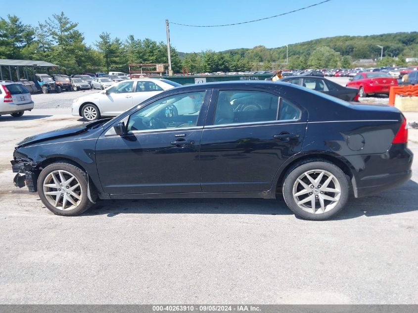 2012 Ford Fusion Sel VIN: 3FAHP0JA7CR128896 Lot: 40263910