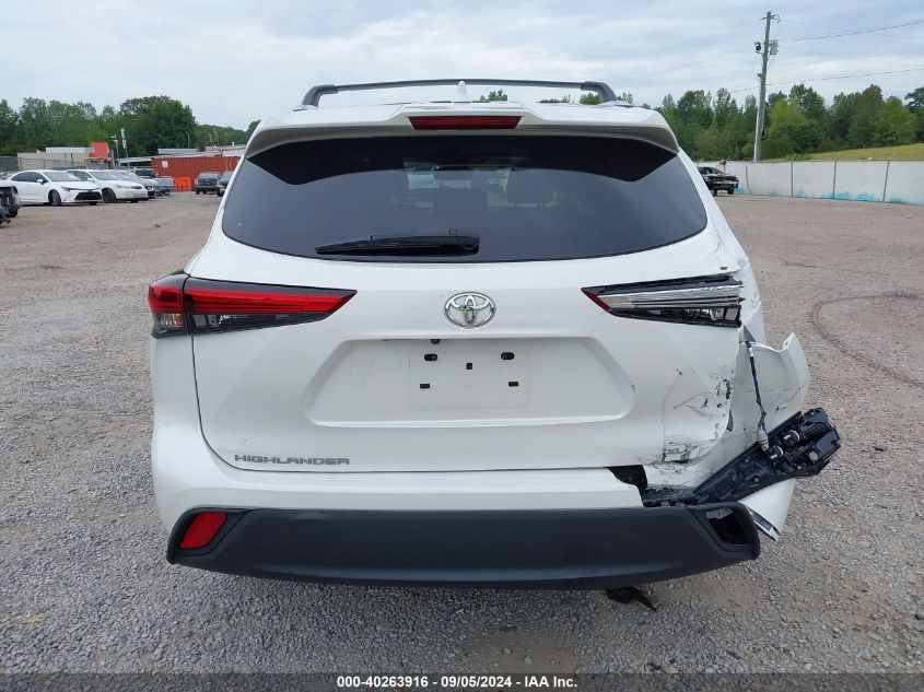 2021 Toyota Highlander Xle VIN: 5TDHZRAH9MS051887 Lot: 40263916