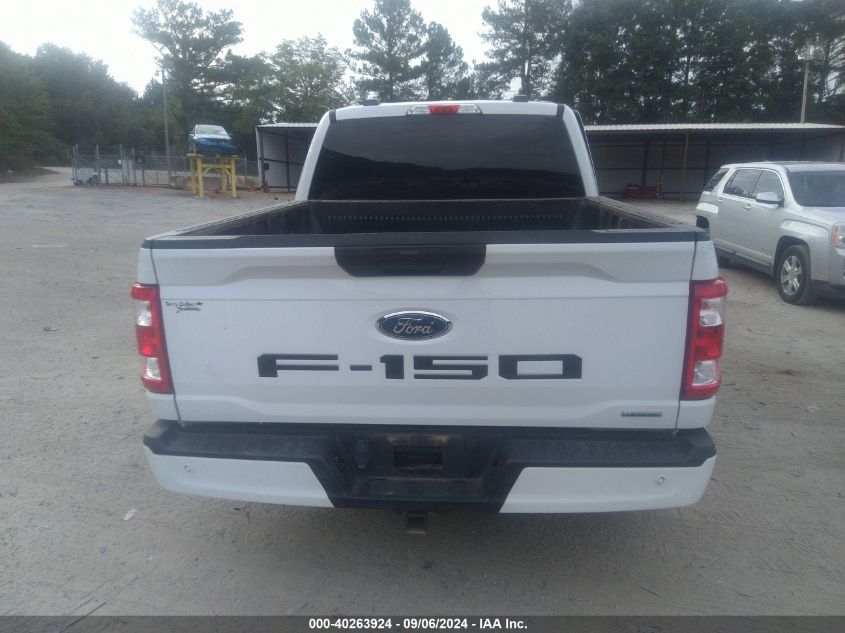 2021 Ford F150 Supercrew VIN: 1FTEW1CPXMFB84613 Lot: 40263924