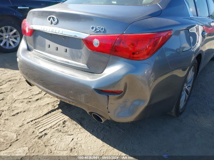 2015 Infiniti Q50 Premium VIN: JN1BV7AP3FM341685 Lot: 40263951