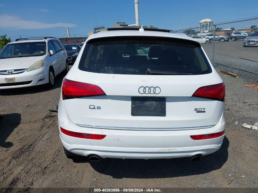 2015 Audi Q5 Premium VIN: WA1CFAFP3FA132253 Lot: 40263956