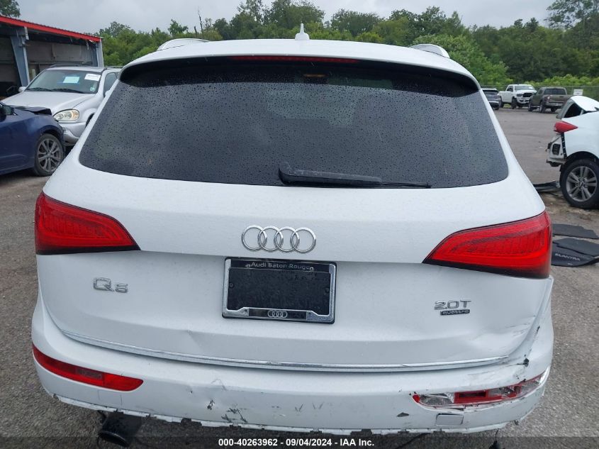 2016 Audi Q5 2.0T Premium VIN: WA1L2AFP3GA061486 Lot: 40263962