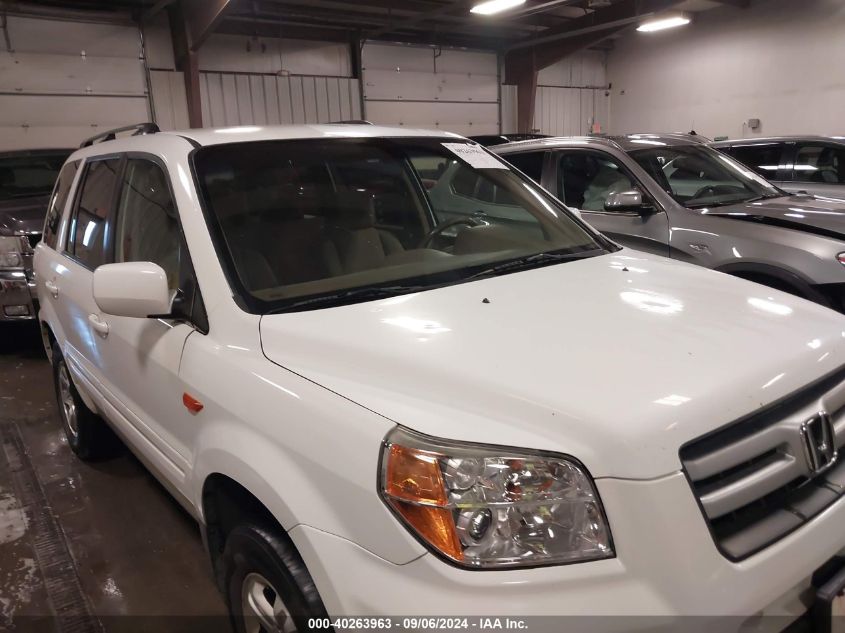 2008 Honda Pilot Vp VIN: 5FNYF18248B053679 Lot: 40263963